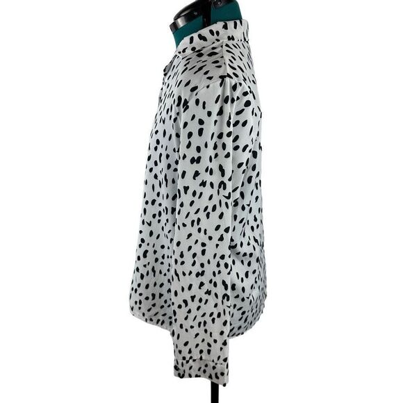 Amazon black polka dot blouse - Picture 7 of 8